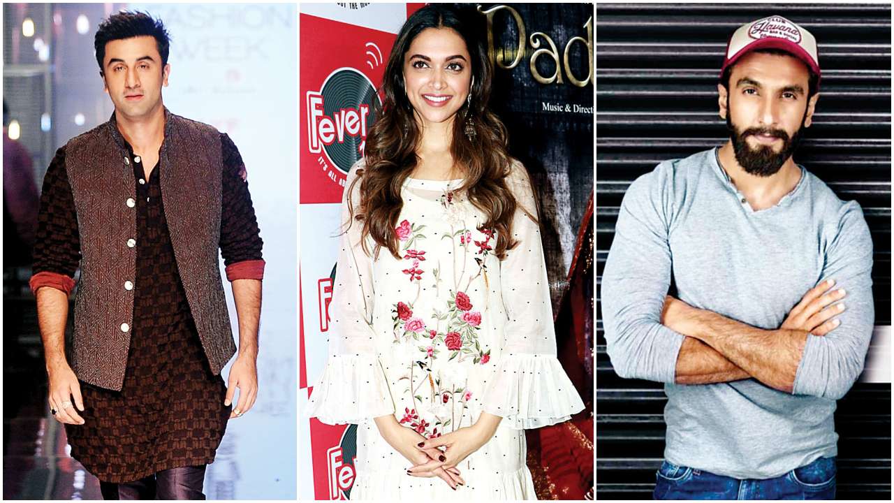 Deepika Padukone and Ranbir Kapoor dance to Ranveer Singh’s tune