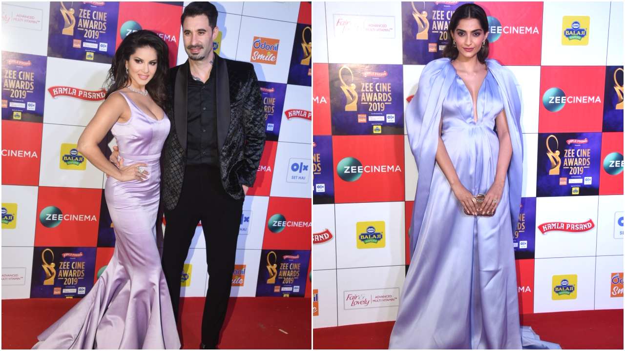 Sunny Leone poses with hubby Daniel Weber, Sonam Kapoor makes a solo entry!