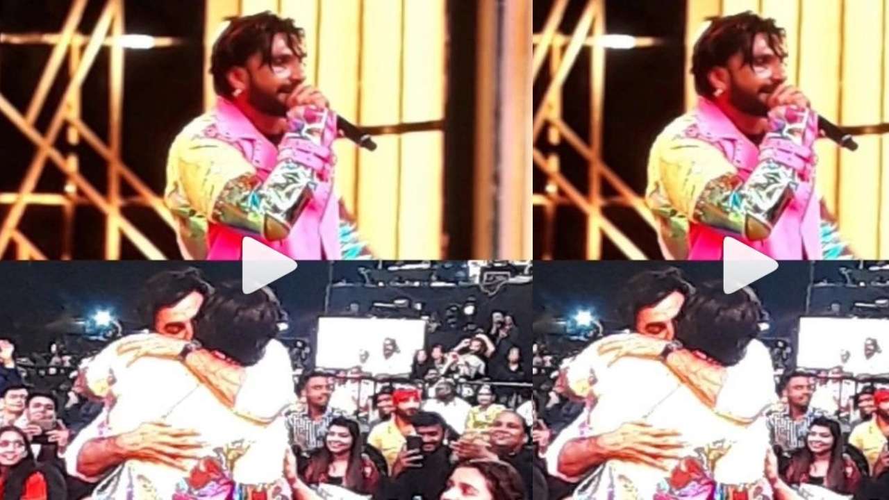 Video: Ranveer Singh greeting Ranbir Kapoor with a tight hug at Zee Cine Awards is sure to make you smile