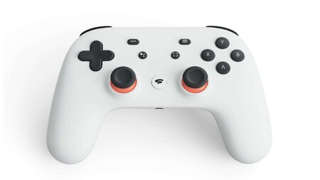 The Stadia controller