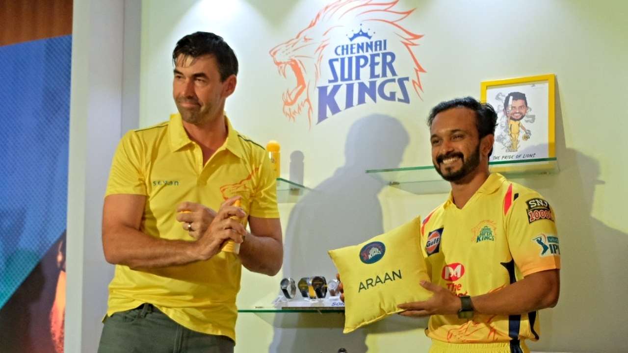 Defending champions Chennai Super Kings 