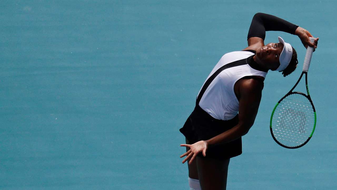 Miami Open: Venus Williams overcomes Jakupovic scare