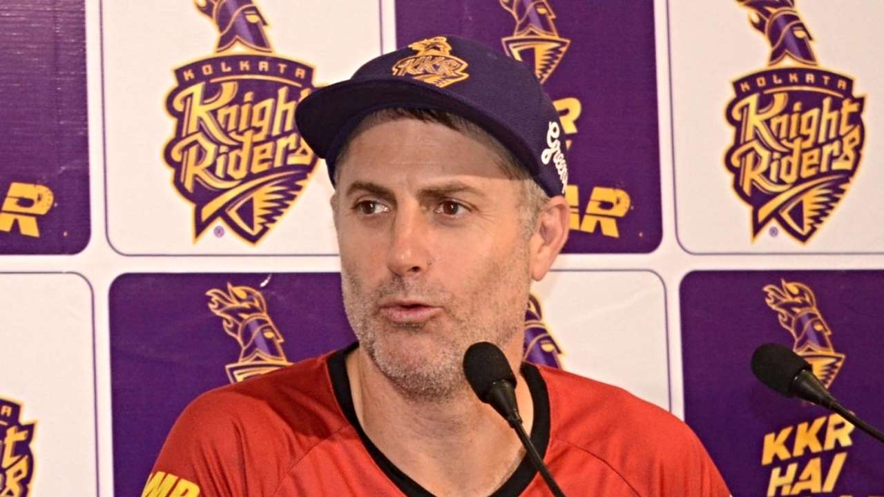 KKR assistant coach Simon Katich