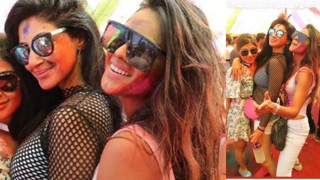Nia Sharma danced her heart out with Reyhna