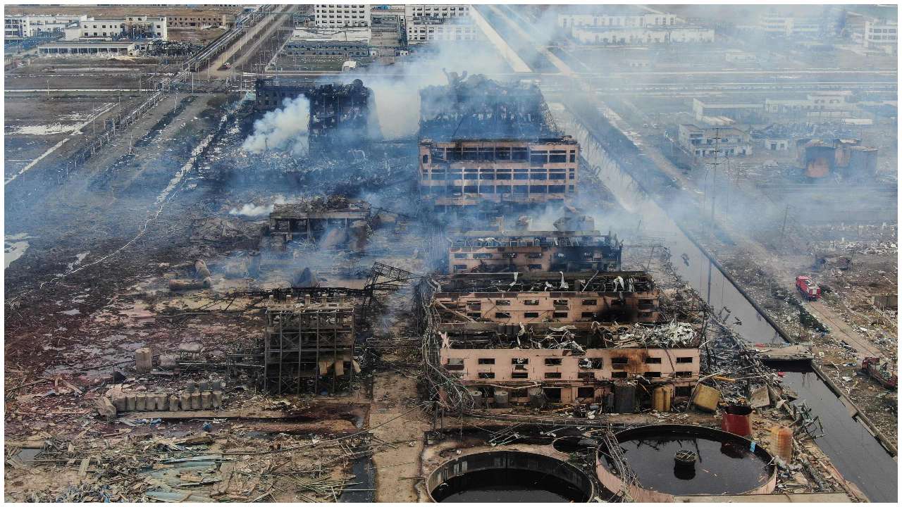 China Explosion At least 64 killed, more than 2 dozen missing after chemical plant blast