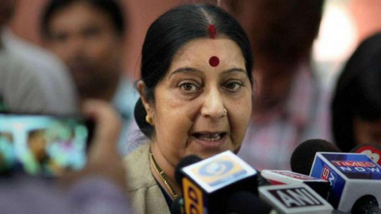 Swaraj hits back