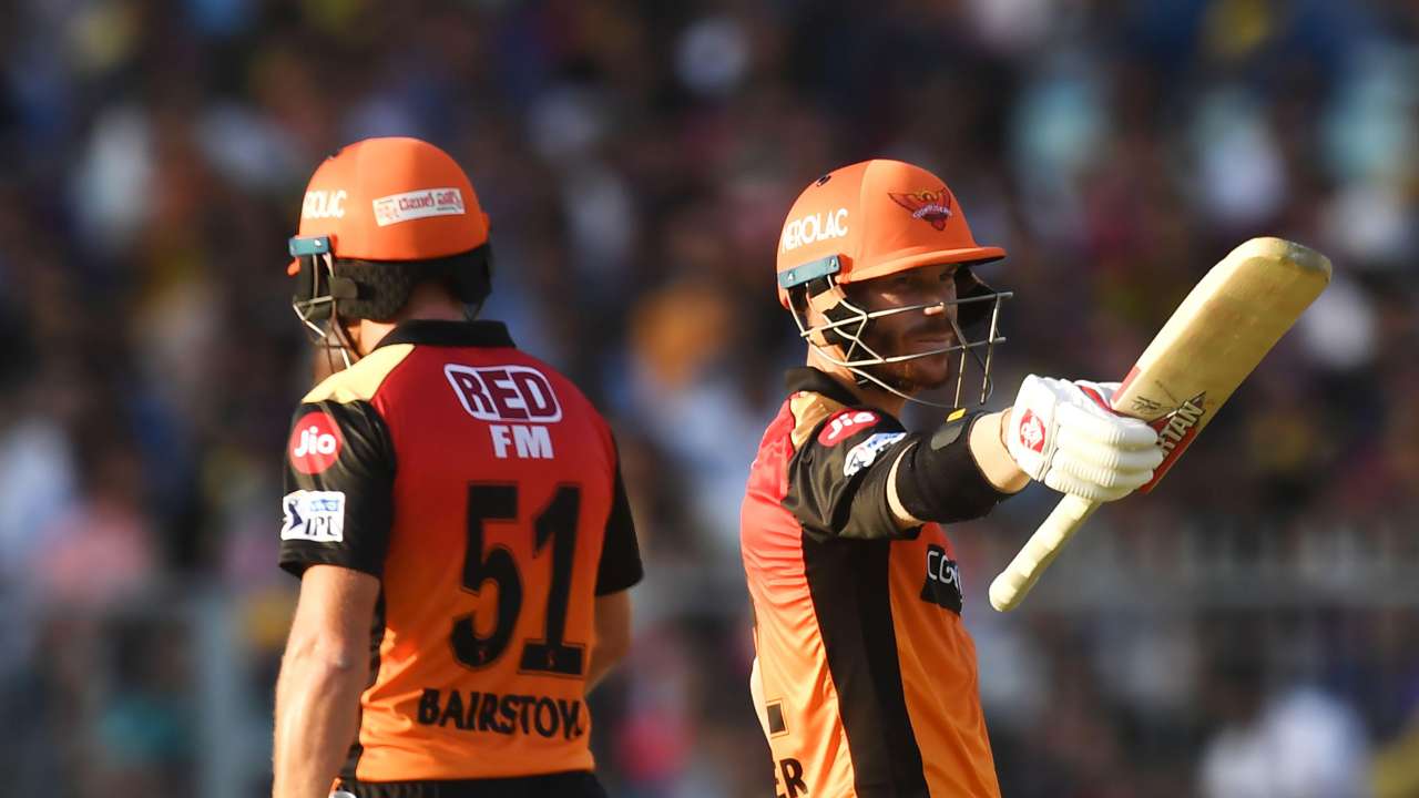 IPL 2019, KKR vs SRH: Warner scores 85