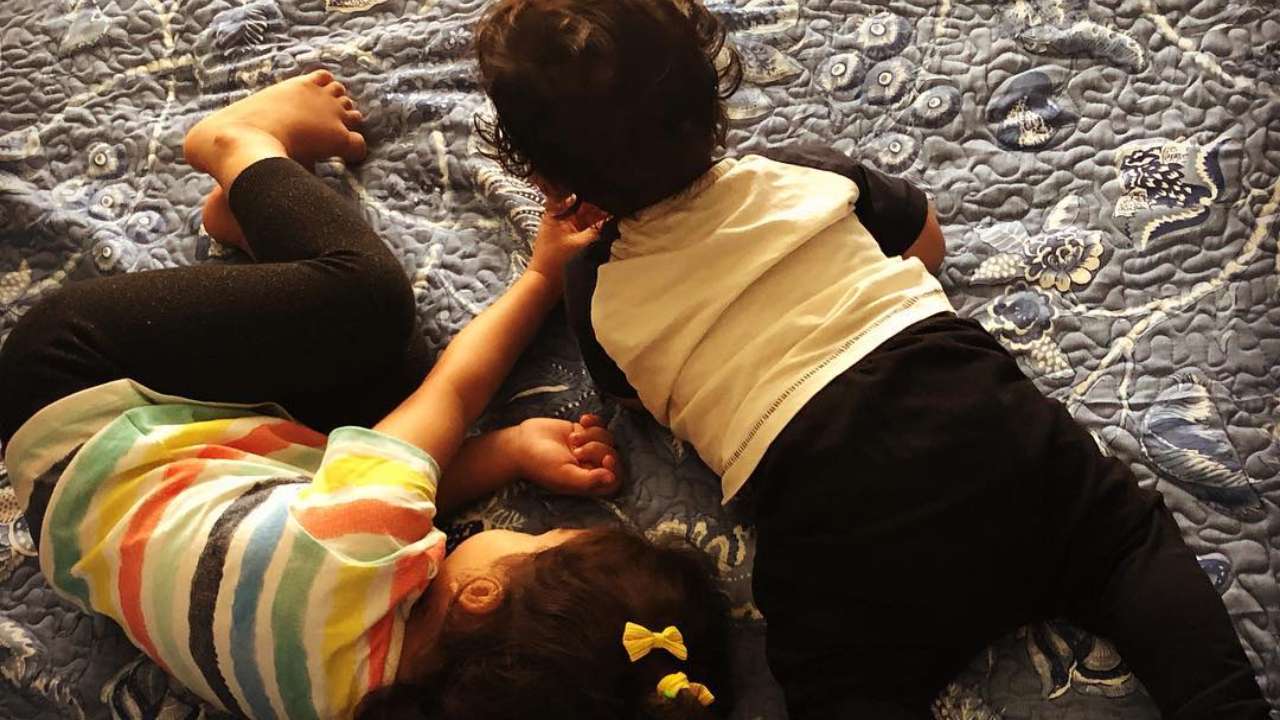 Shahid Kapoor and Mira Rajput's kids Misha and Zain learn 'sharing is caring' in the most cutest way