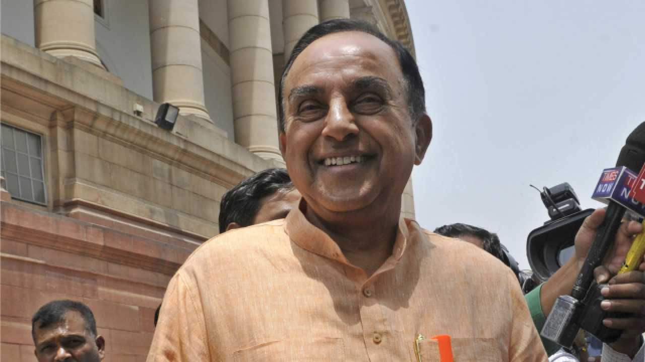 Another comment from Subramanian Swamy, another controversy.