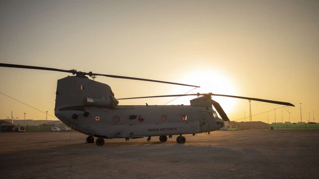 First Chinook delivered in February