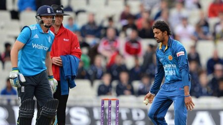 The moment when Senanayake got Buttler out