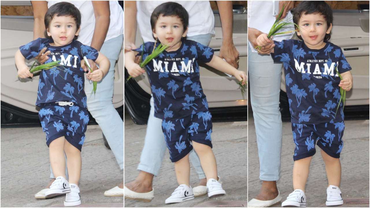 Photos Not Just Priyanka Chopra Nick Jonas Little Taimur Ali Khan Too Has Miami On His Mind