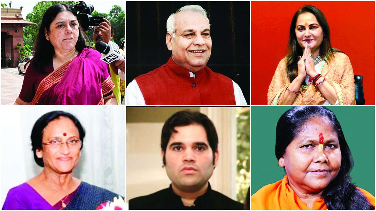 Maneka Gandhi, Varun Gandhi swap seats; BJP piles on star ...