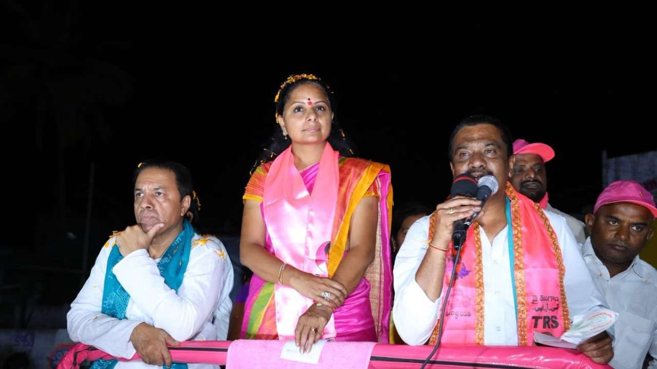 TRS MP K Kavitha, KCR's daughter, seeking re-election