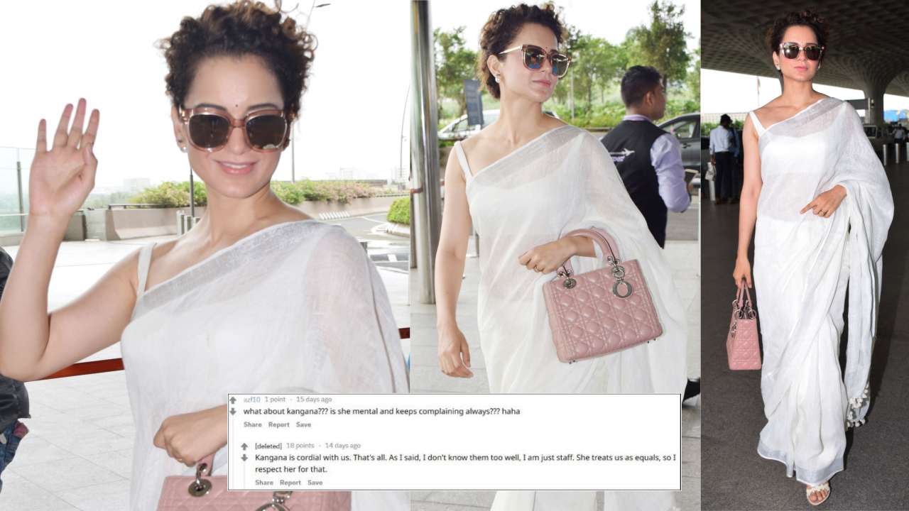 'Kangana Ranaut treats us as equals'