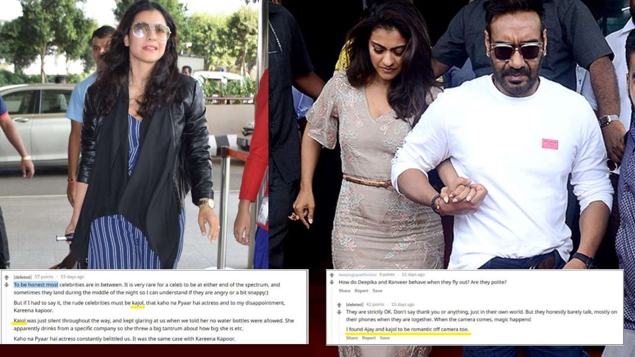   Kajol threw a big fit on his water bottle & # 39; 