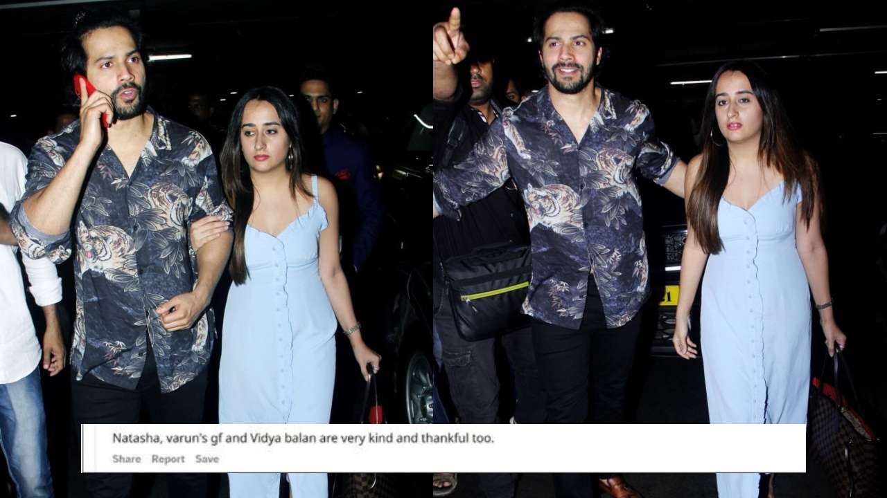   "Varun Dhawan's girlfriend, Natasha Dalal, is kind" 