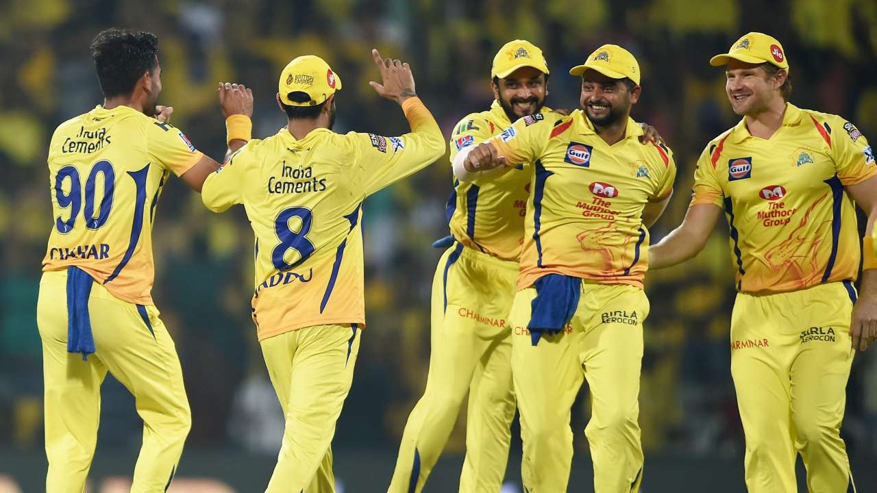 CSK win by 8 runs