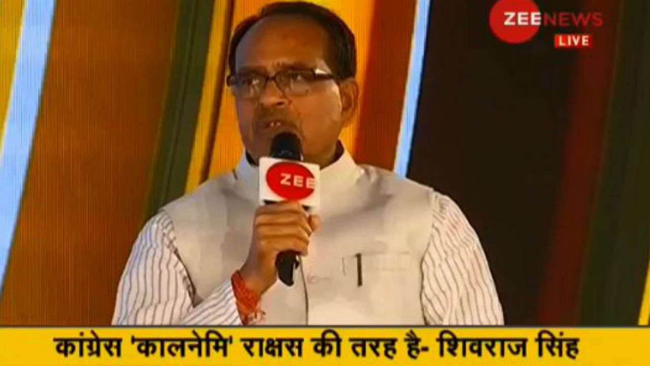 Former Madhya Pradesh Chief Minister Shivraj Singh Chouhan at 'India Ka DNA'