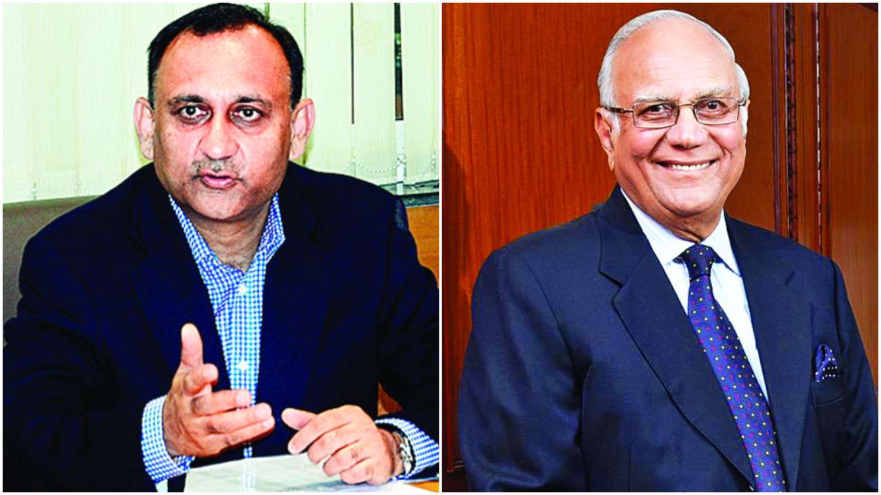Rajeev Jhawar (left) and Basant Jhawar