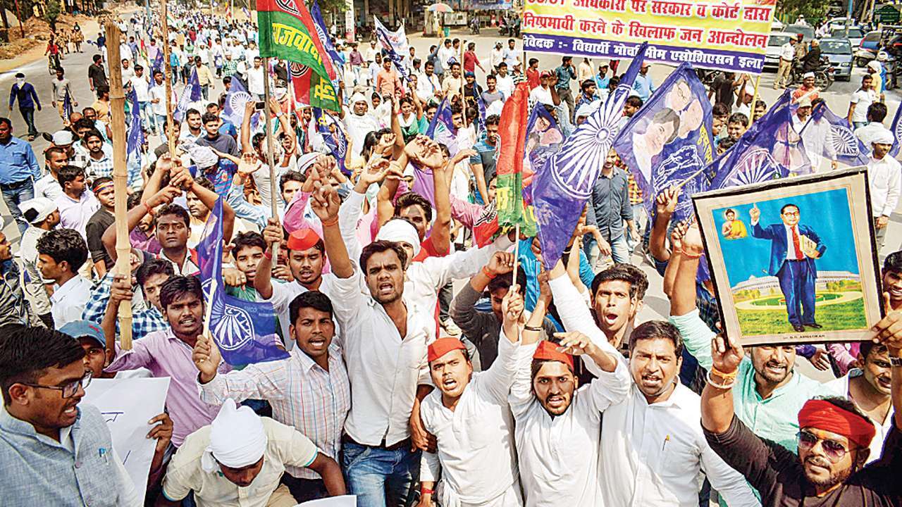 UP: Tension prevails as Dalits prevented from installing statue