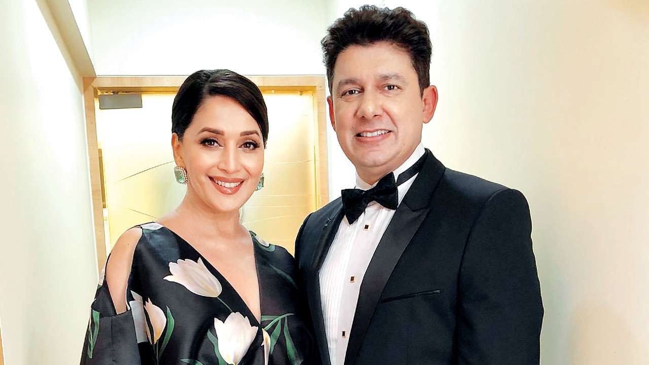 Dr Shriram Nene and Madhuri Dixit