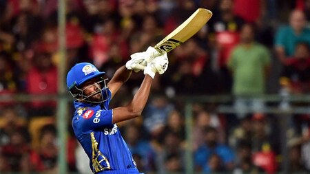 Hardik Pandya, Kieron Pollard take MI to 170-5