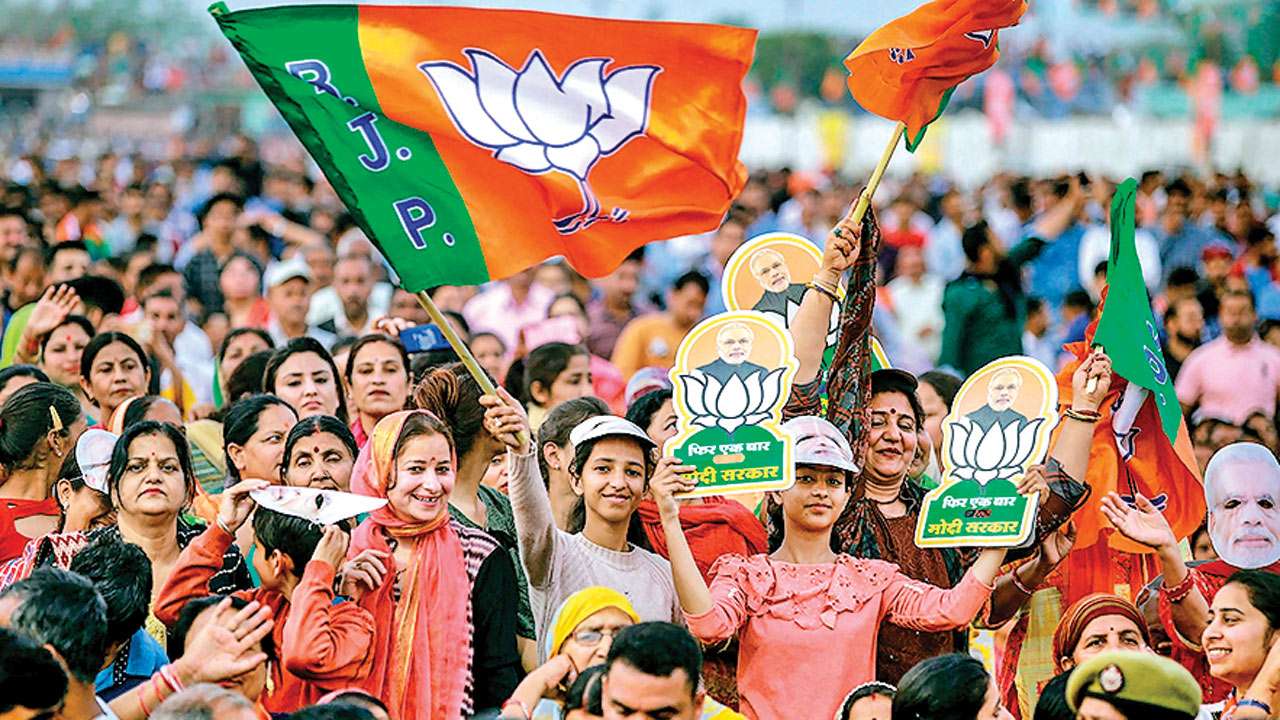 BJP supporters