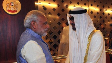 Modi visited UAE twice as PM