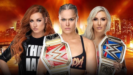 Ronda Rousey vs Charlotte Flair vs Becky Lynch