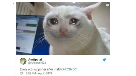 RCB has lost 6 matches now