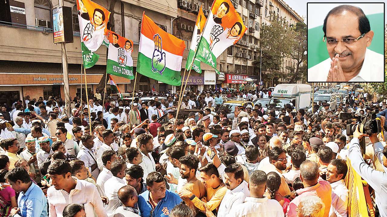 Congress supporters
