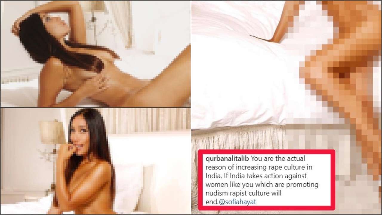Hayat Nude Videos - I'm shocked': Sofia Hayat reacts on being slut-shamed for her ...