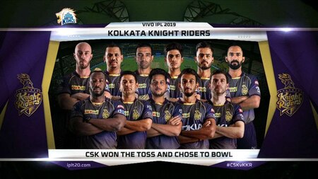 Kolkata Kinight Riders (KKR XI) Playing 11