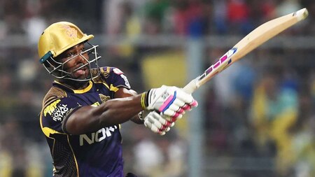 Andre Russell takes Kolkata to 108-9