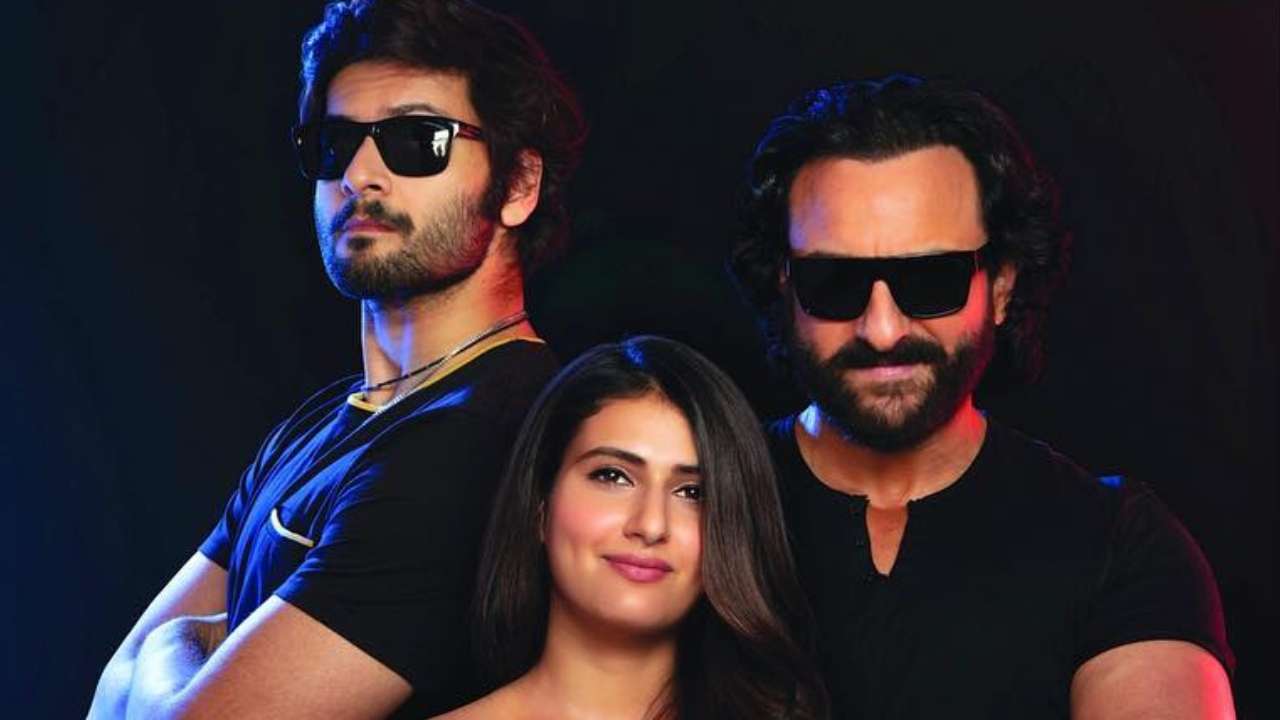 'Bhoot Police' announced: Fatima Sana Shaikh poses with 'Men in Black' Saif Ali Khan and Ali Fazal