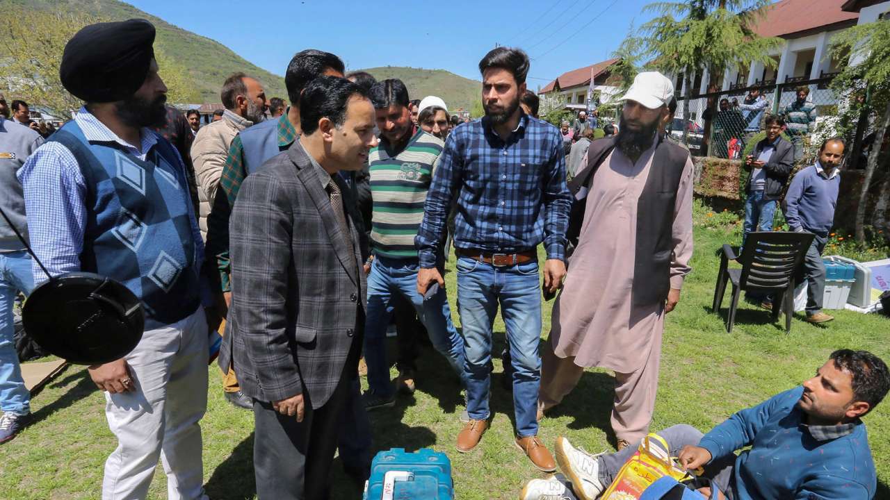 Voting going on across the country amidst high security