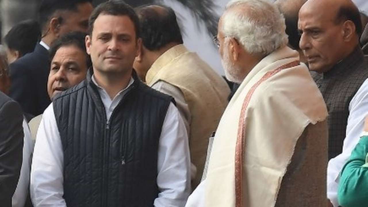 PM Modi and Rahul Gandhi's vote plea