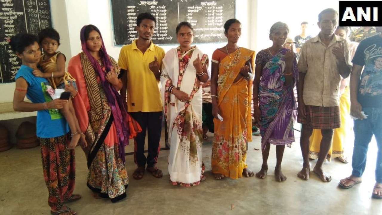 Family members of BJP MLA cast their vote