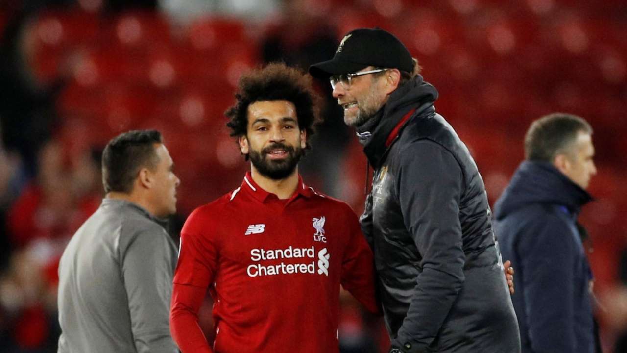 Premier League: Liverpool's Klopp slams 'disgusting' Salah chants ...