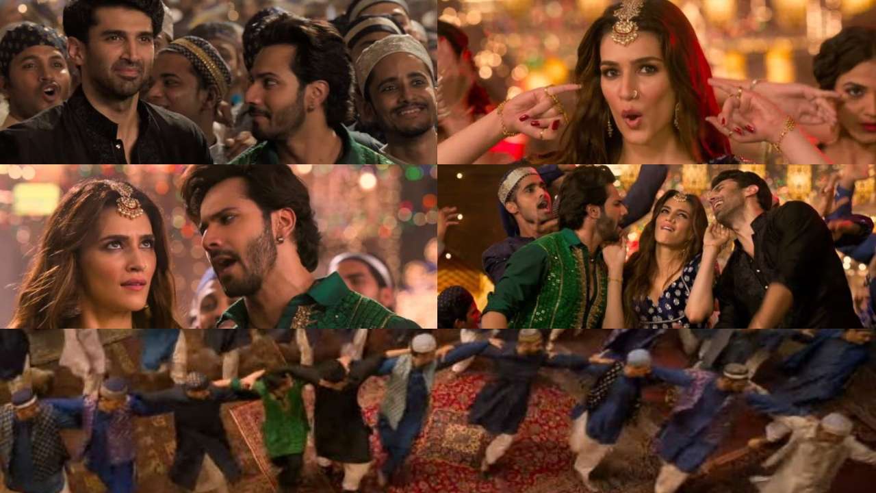 Kalank Song Aira Gaira Featuring Kriti Sanon Varun Dhawan And