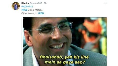 RCB winning?