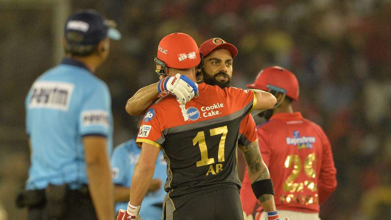 Virat Kohli and AB de Villiers