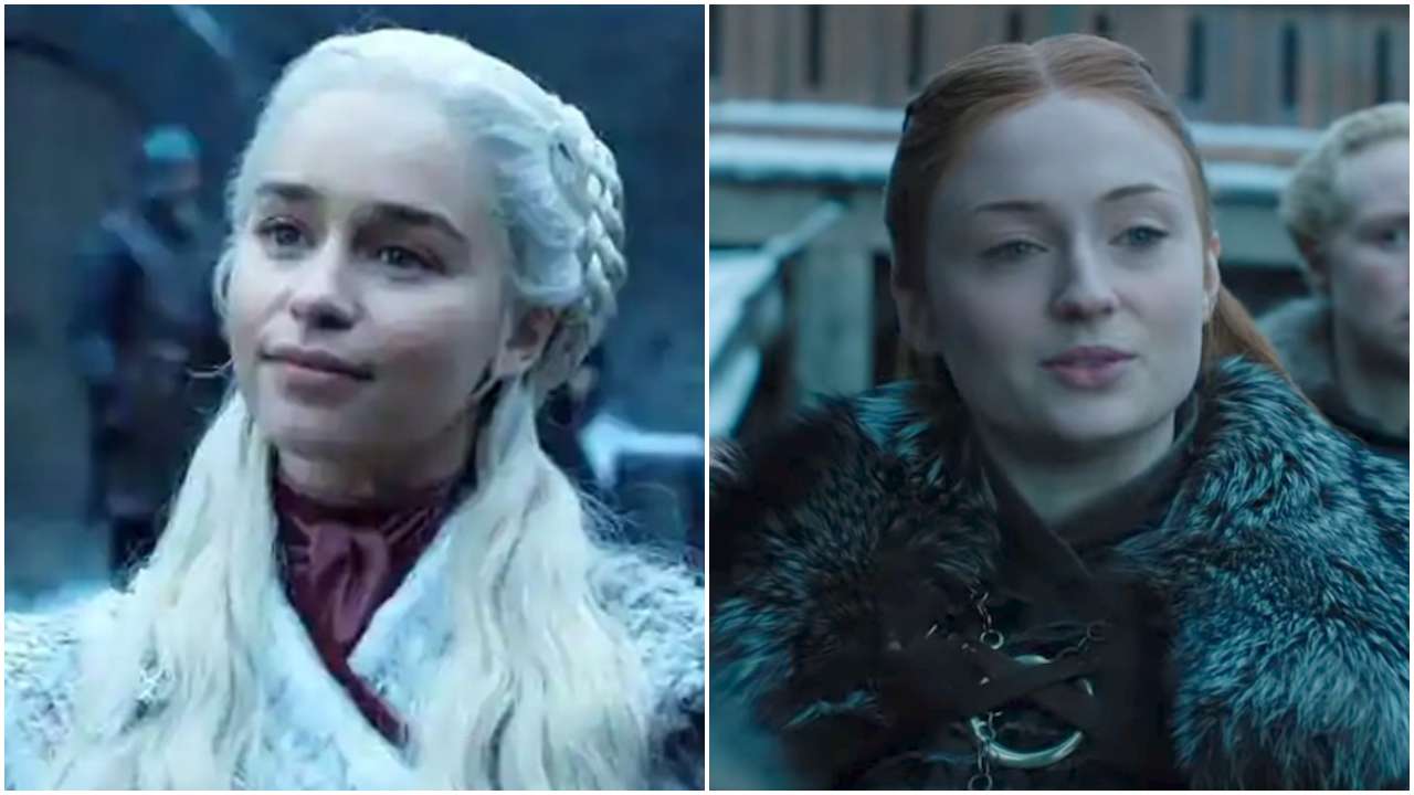 Tension between Sansa Stark and Daenerys Targaryen