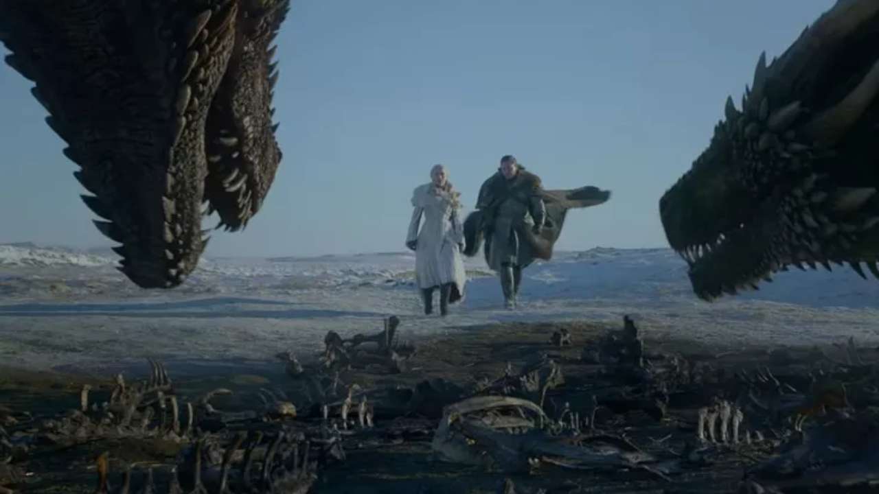 'How To Train Your Dragon' moment with Jon Snow and Daenerys Targaryen