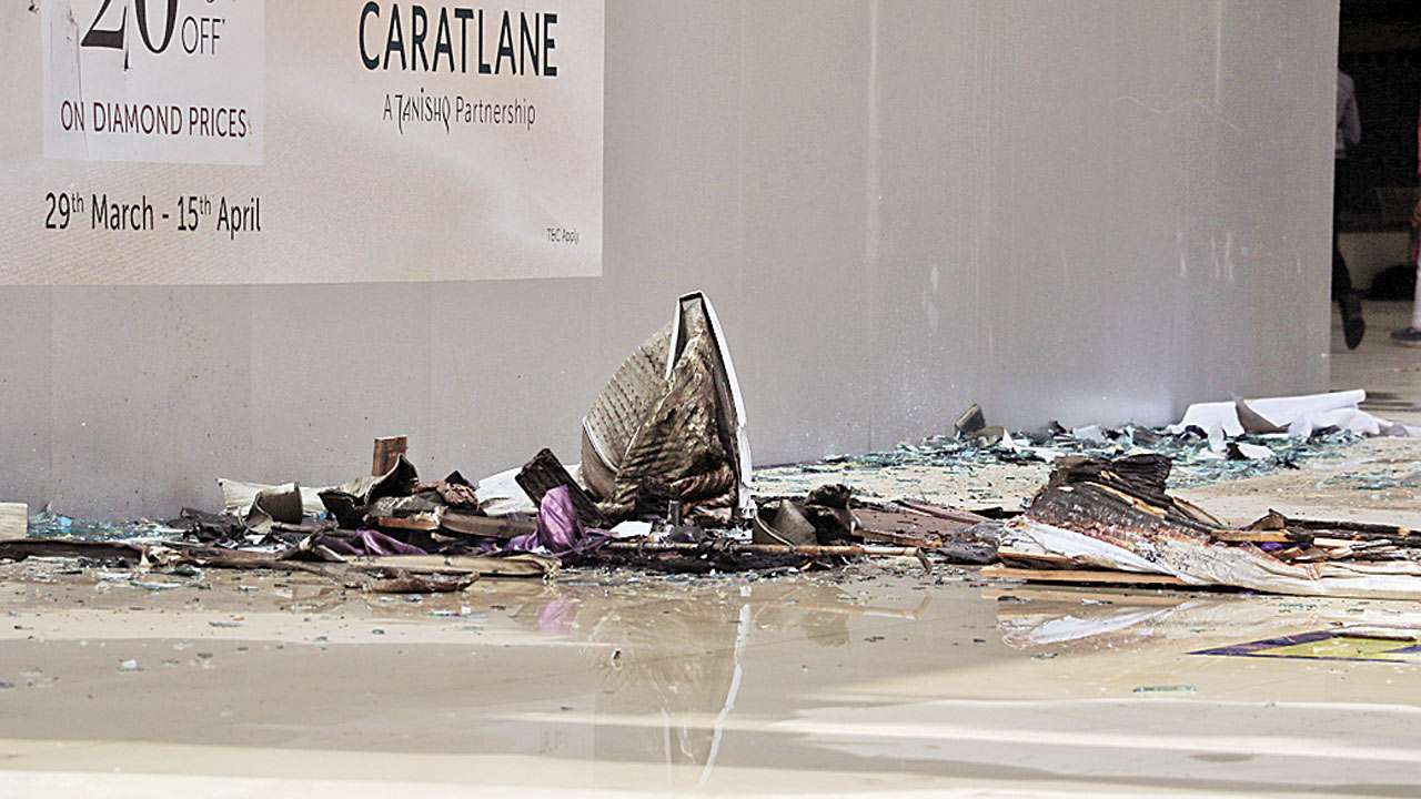 Glass shards