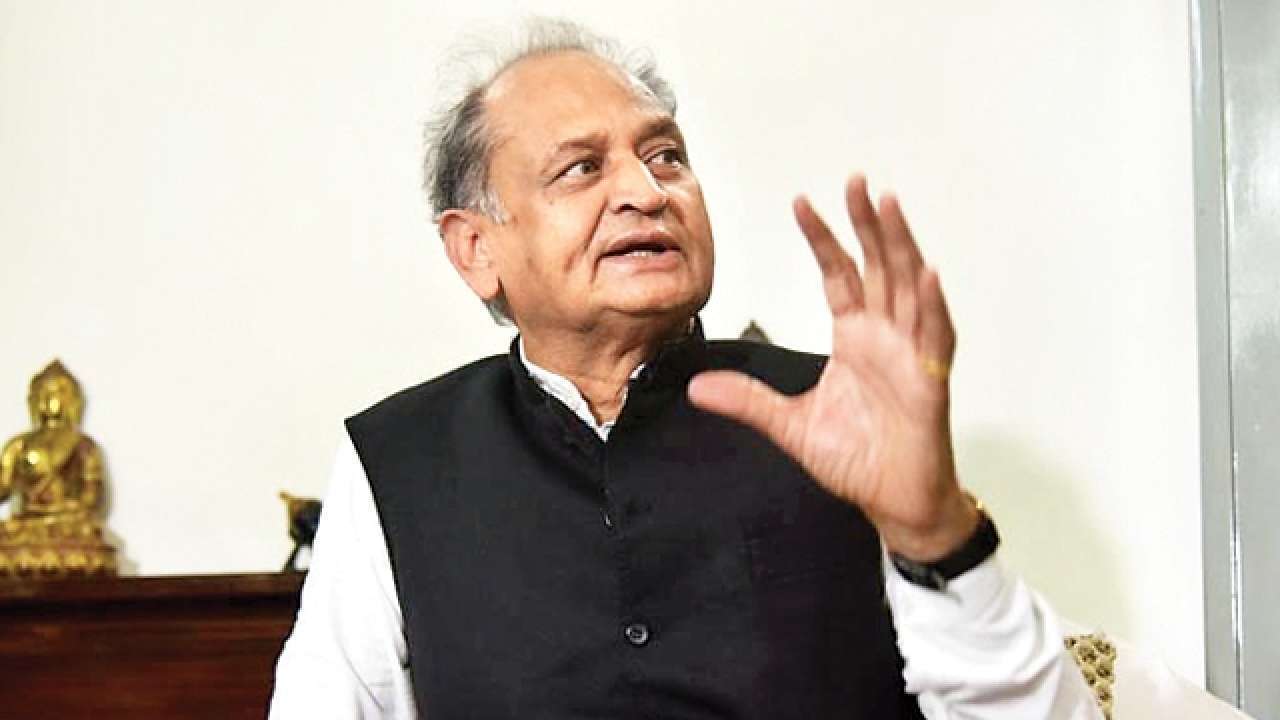 Rajasthan CM Ashok Gehlot File Photo.