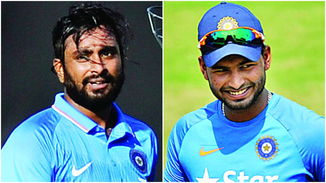 Ambati Rayudu and Rishabh Pant
