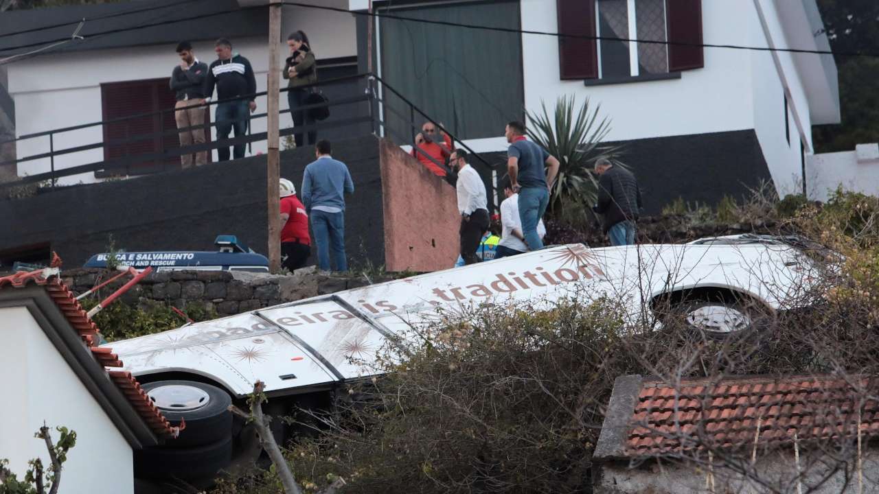 Portugal At least 29 killed in Madeira as bus loses control