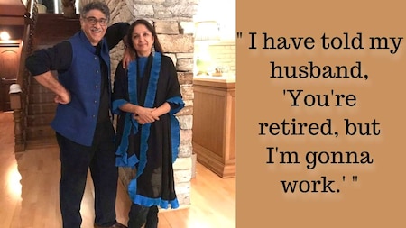 Neena Gupta is currently living in a long-distance relationship with her second husband, Vivek Mehra